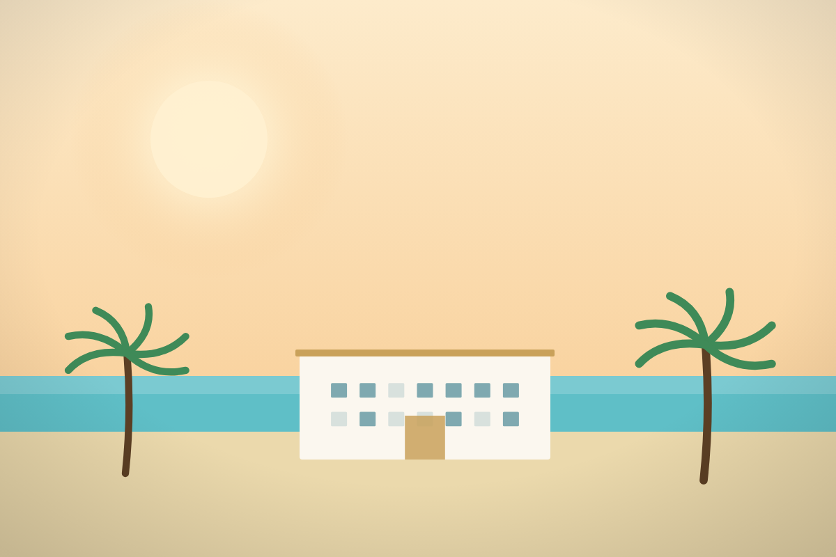 Beach Villa mit Garten