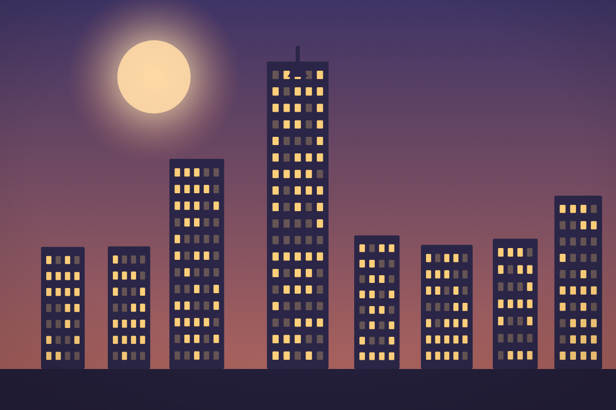 Downtown Loft mit Skyline-Blick
