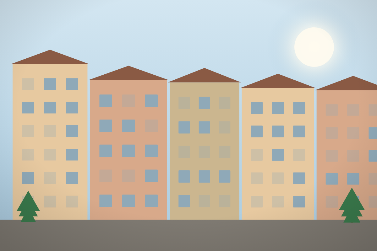 Altbau-Wohnung, Mitte