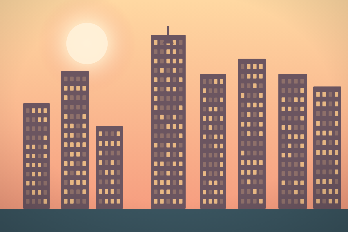 Sky Condo mit Stadtblick